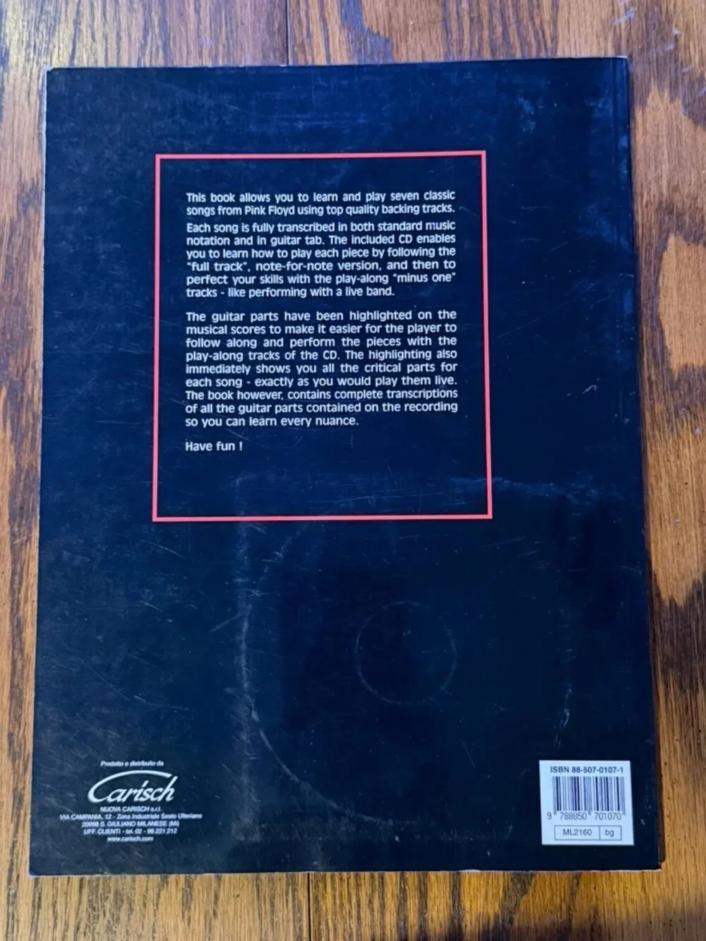 Ultimate Minus One Guitar Trax -- Pink - Paperback, by Pink Floyd - NO CD